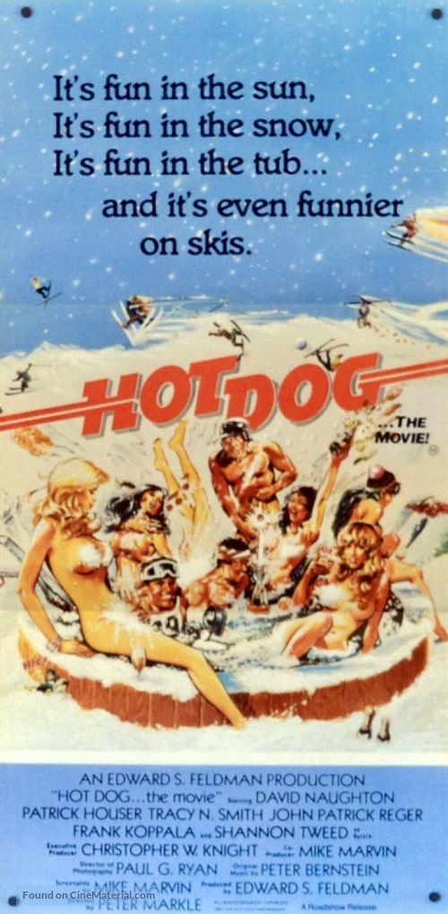 Hot Dog... The Movie - Australian Movie Poster