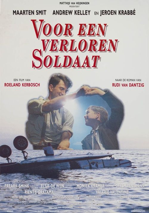 Voor een verloren soldaat - Dutch Movie Poster
