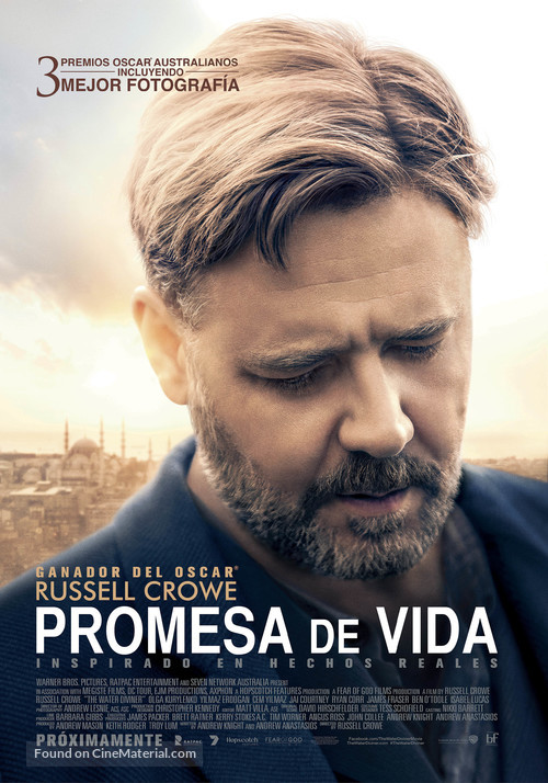 The Water Diviner - Chilean Movie Poster