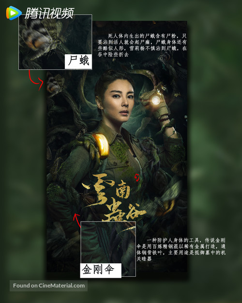 &quot;Candle in the Tomb: The Worm Valley&quot; - Chinese Movie Poster