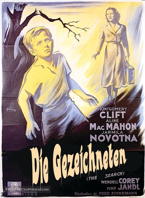 The Search - German Movie Poster