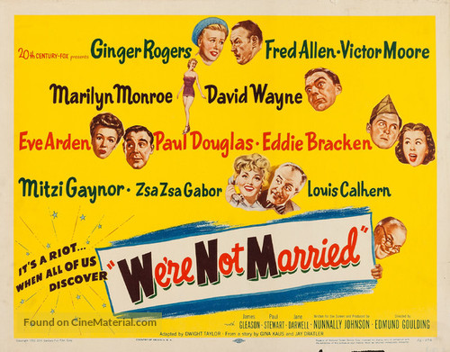 We&#039;re Not Married! - Movie Poster
