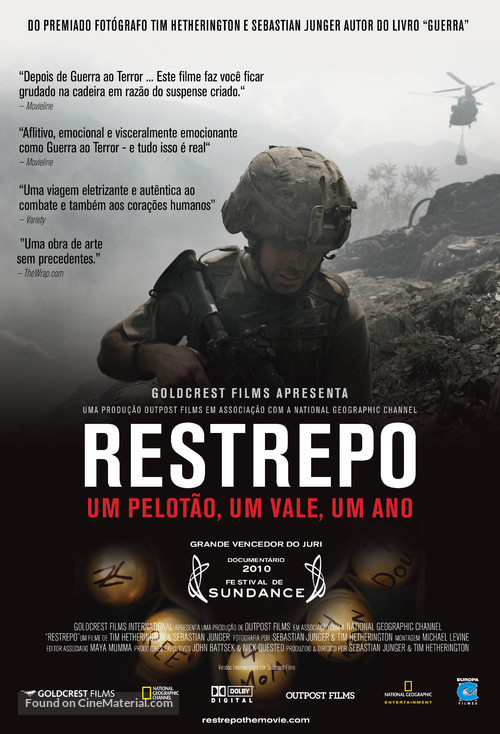 Restrepo - Brazilian Movie Poster