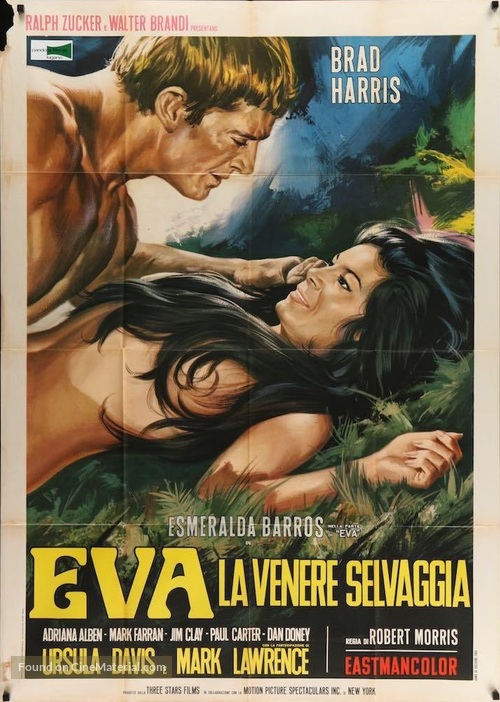 Eva, la Venere selvaggia - Italian Movie Poster