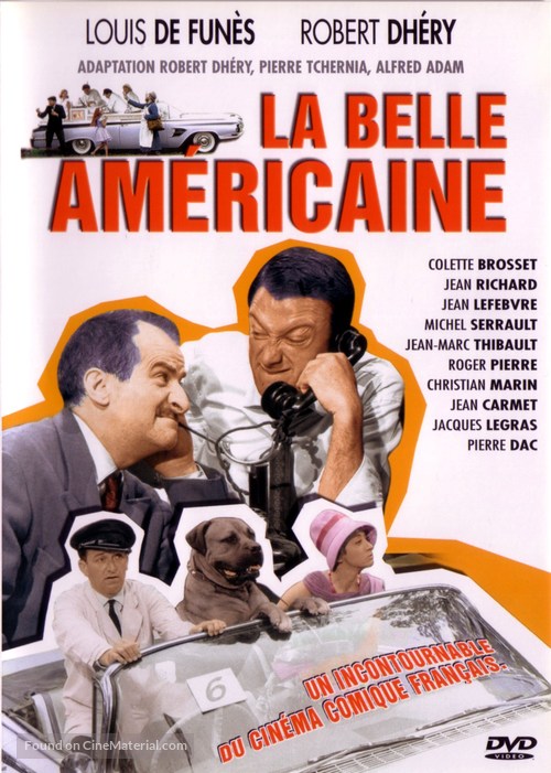 La belle Am&eacute;ricaine - French Movie Cover