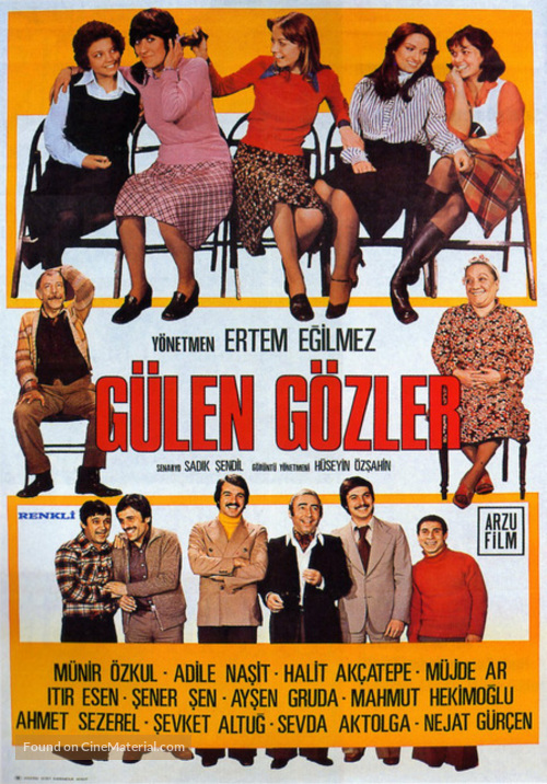 G&uuml;len g&ouml;zler - Turkish Movie Poster