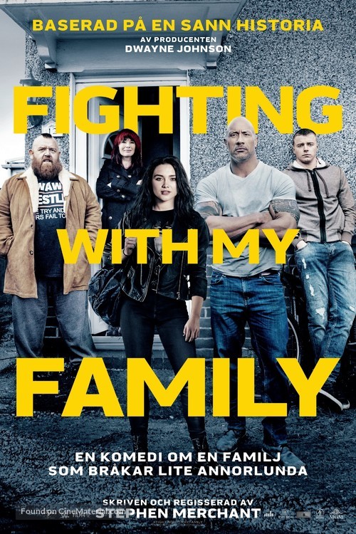 Fighting with My Family - Swedish Movie Poster