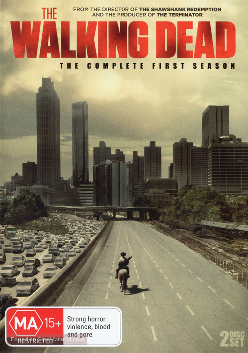 &quot;The Walking Dead&quot; - Australian DVD movie cover