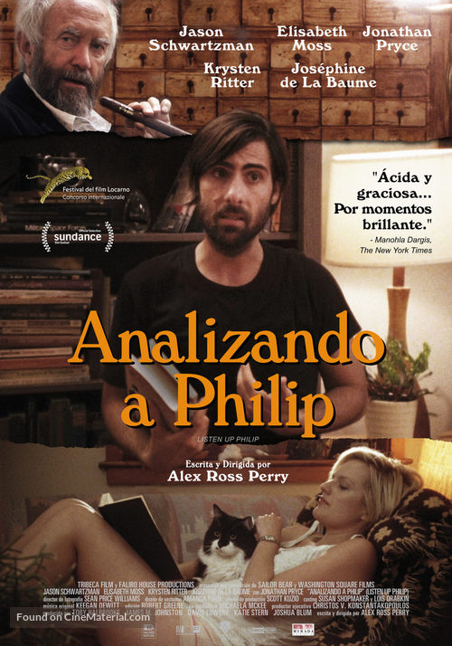 Listen Up Philip - Argentinian Movie Poster