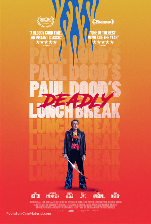 Paul Dood&#039;s Deadly Lunch Break - British Movie Poster