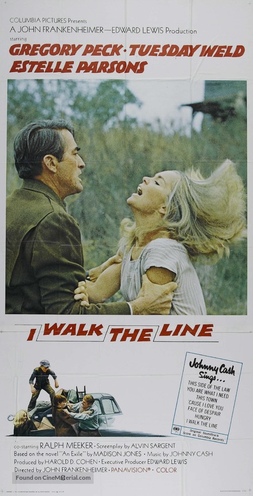 I Walk the Line - Movie Poster