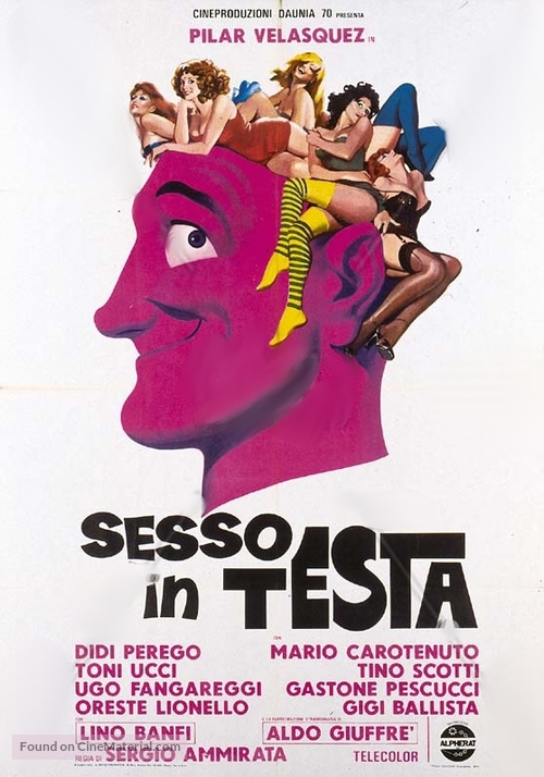 Sesso in testa - Italian Movie Poster