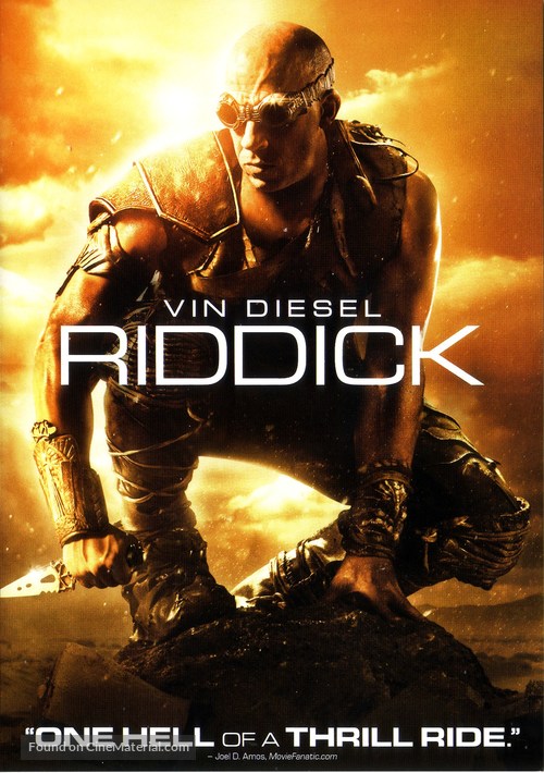 Riddick - DVD movie cover