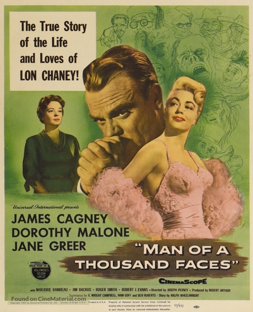 Man of a Thousand Faces - Movie Poster