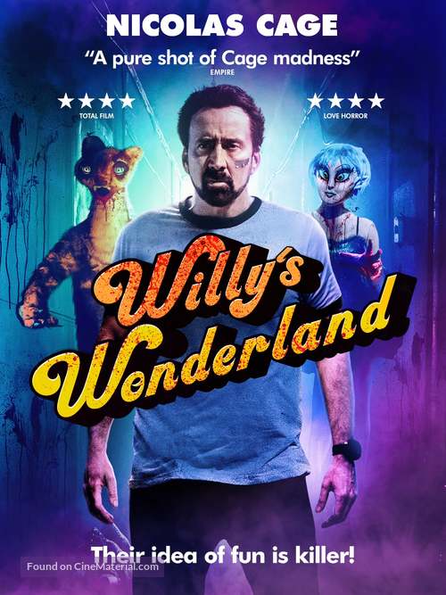 Wally&#039;s Wonderland - British Movie Cover