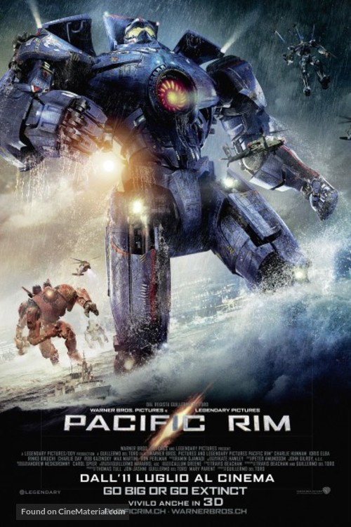 Pacific Rim - Swiss Movie Poster