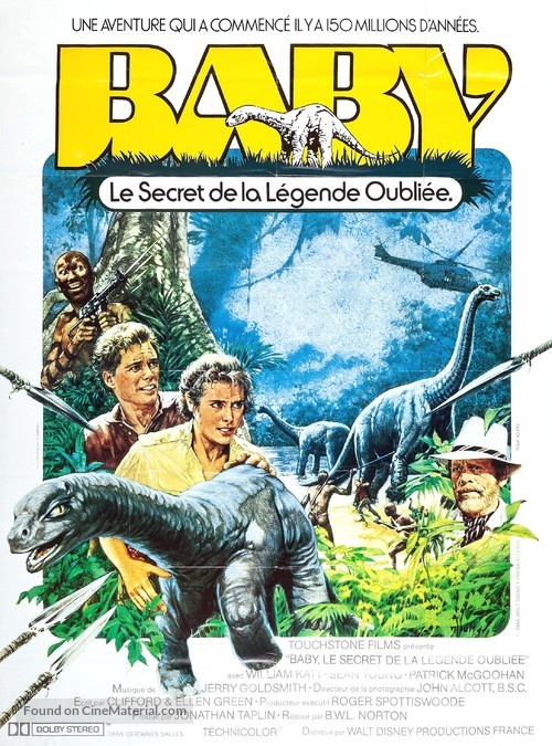 Baby: Secret of the Lost Legend - French Movie Poster