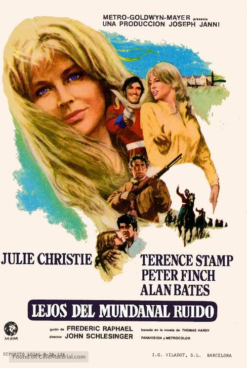 Far from the Madding Crowd - Spanish Theatrical movie poster