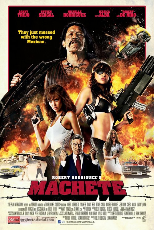 Machete - Australian Movie Poster