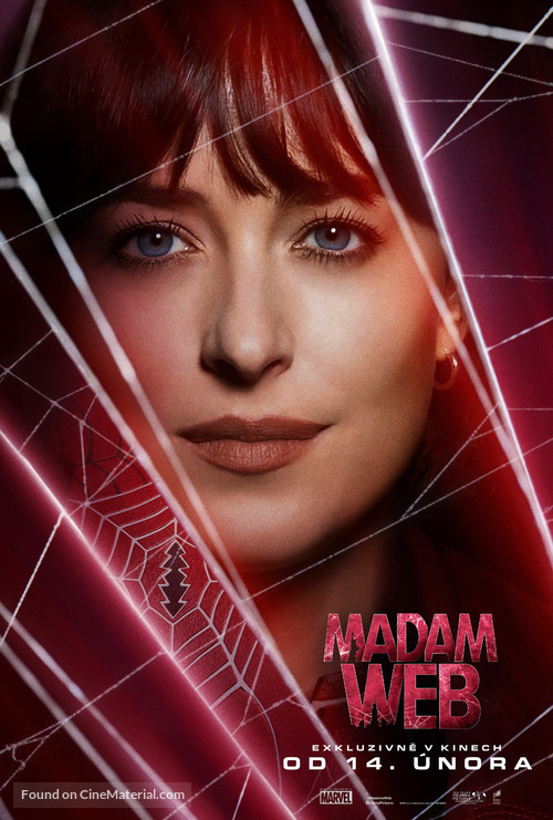 Madame Web - Czech Movie Poster