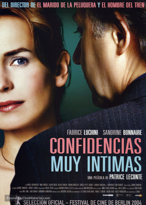 Confidences trop intimes - Spanish Movie Poster