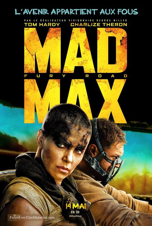 Mad Max: Fury Road - French Movie Poster