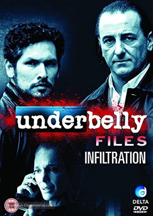 Underbelly Files: Infiltration - British DVD movie cover