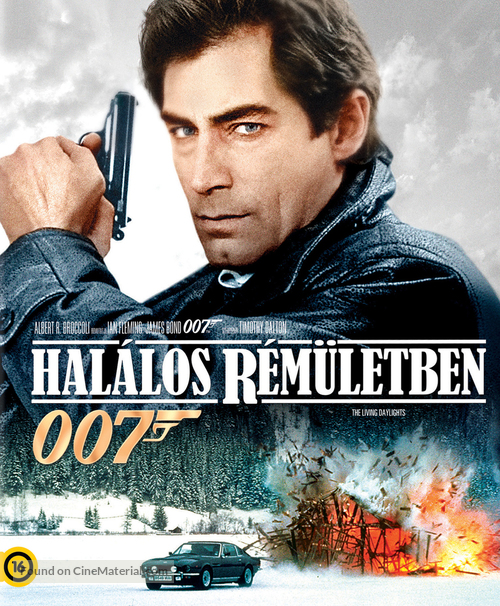 The Living Daylights - Hungarian Movie Cover