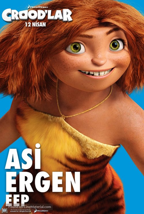 The Croods - Turkish Movie Poster