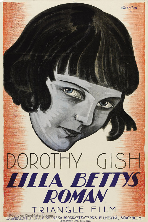 Betty of Greystone - Swedish Movie Poster