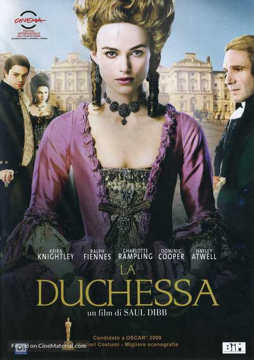 The Duchess - Italian Movie Cover