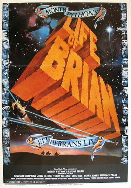 Life Of Brian - Swedish Movie Poster
