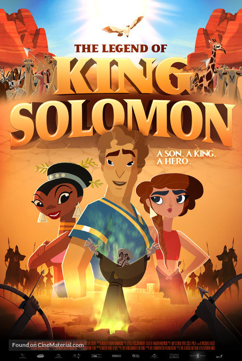 The Legend of King Solomon - Israeli Movie Poster