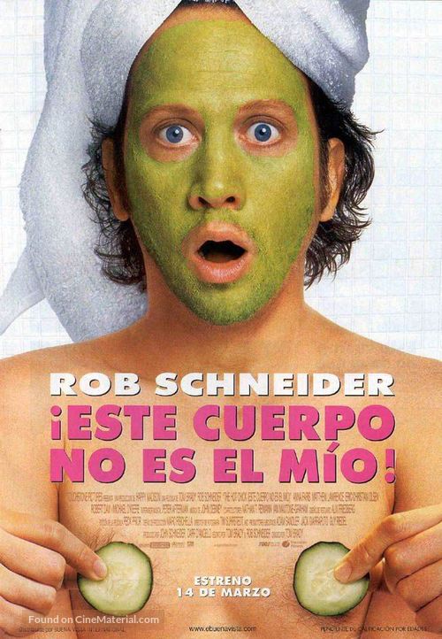 The Hot Chick - Spanish Movie Poster