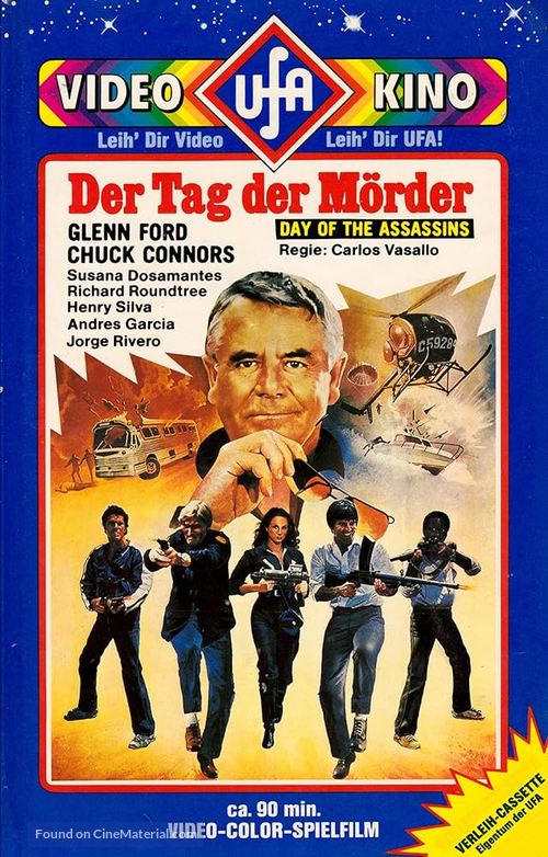 Day of the Assassin - German Movie Cover