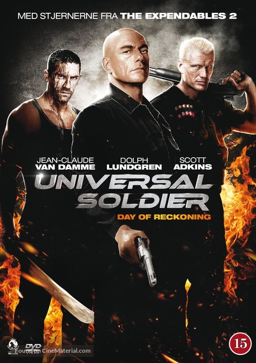 Universal Soldier: Day of Reckoning - Danish DVD movie cover
