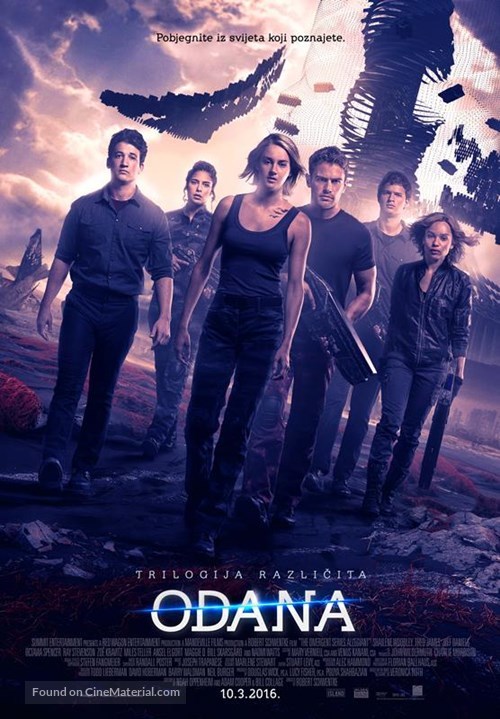 The Divergent Series: Allegiant - Croatian Movie Poster