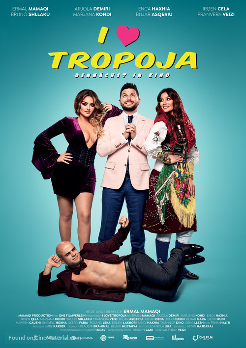 I Love Tropoja - German Movie Poster