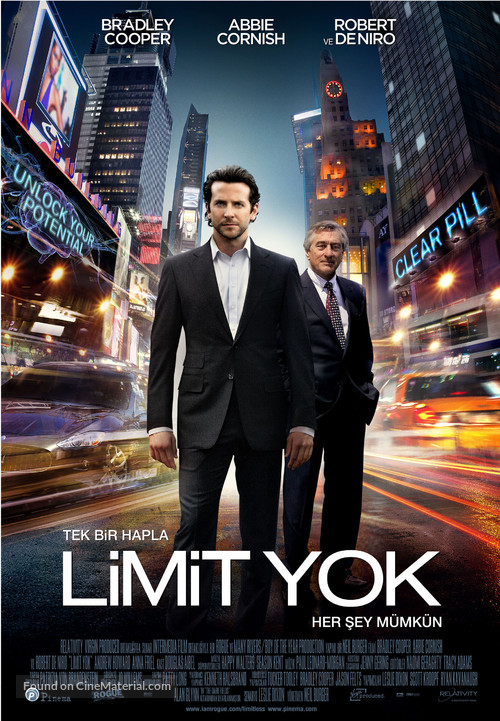 Limitless - Turkish Movie Poster