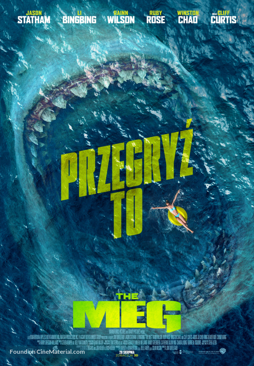 The Meg - Polish Movie Poster