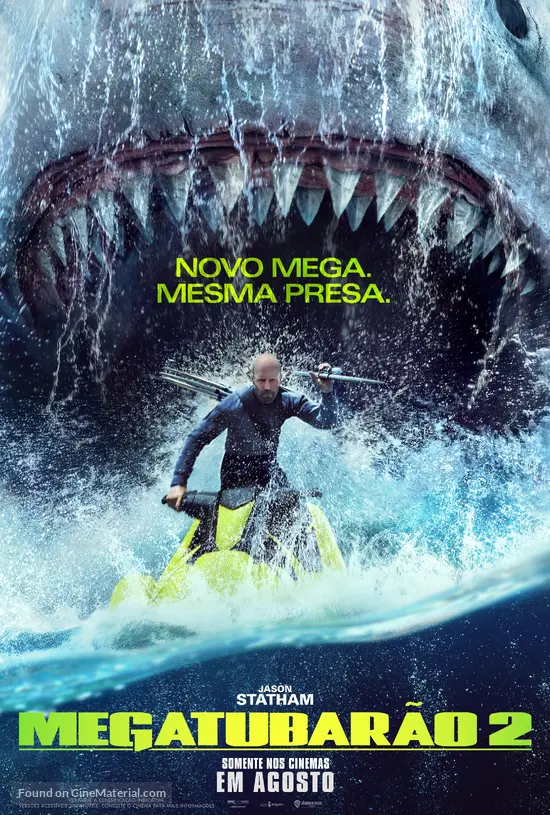 Meg 2: The Trench - Brazilian Movie Poster