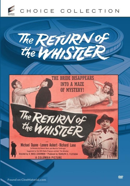 The Return of the Whistler - DVD movie cover