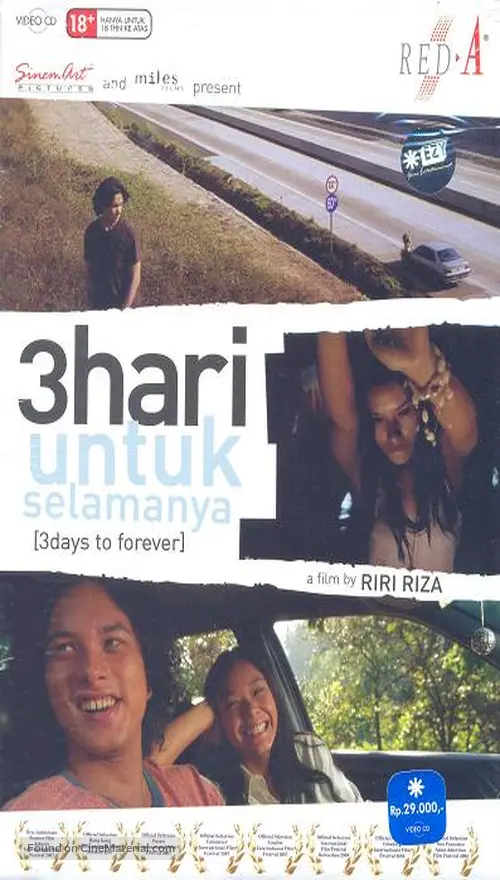 3 Hari Untuk Selamanya 2007 Indonesian Movie Cover