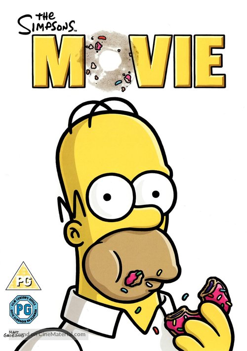 The Simpsons Movie - British Movie Cover