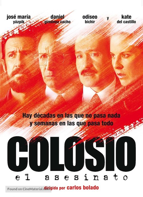 Colosio: El Asesinato - Mexican DVD movie cover