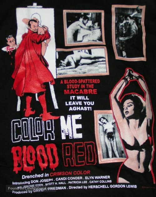 Color Me Blood Red - Movie Poster