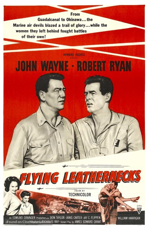 Flying Leathernecks - British Movie Poster