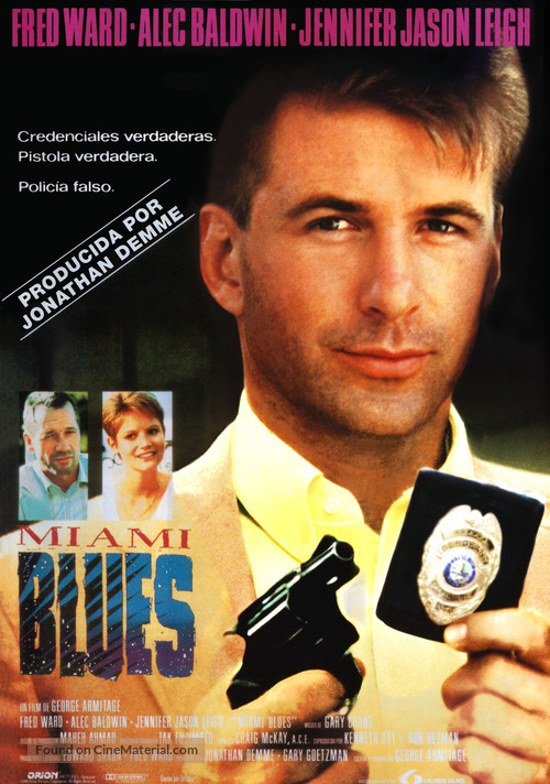 Miami Blues - Spanish Movie Poster
