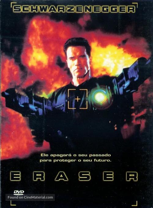Eraser - Portuguese DVD movie cover