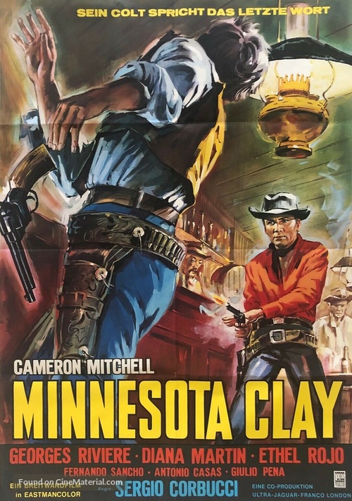 Minnesota Clay - German Movie Poster